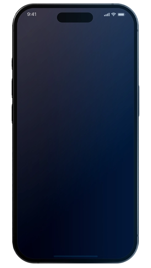Interfaz móvil de Finanza Portyron