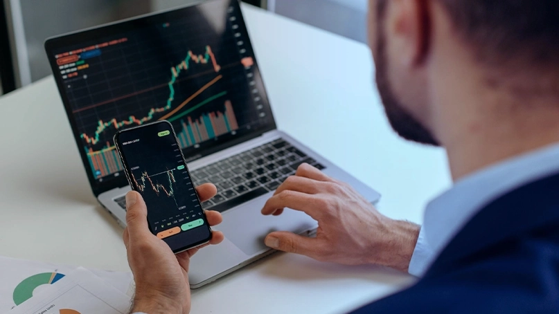 Panel de control de trading de Finanza Portyron